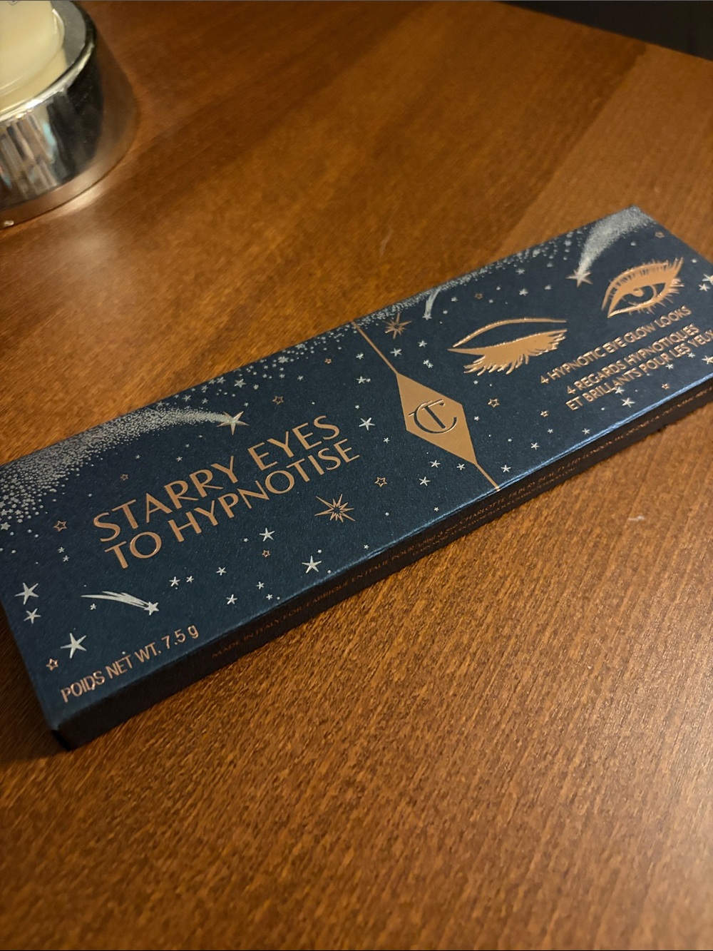 Charlotte Tilbury Starry Eyes To Hypnotise Eye Palette - Navy & Gold Detailing